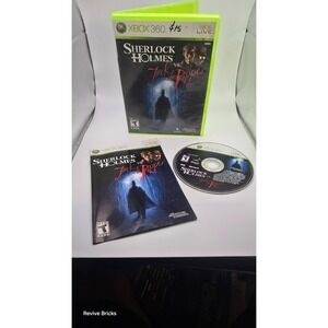 Sherlock Holmes vs. Jack the Ripper Microsoft Xbox 360, 2010 CIB Complete Tested